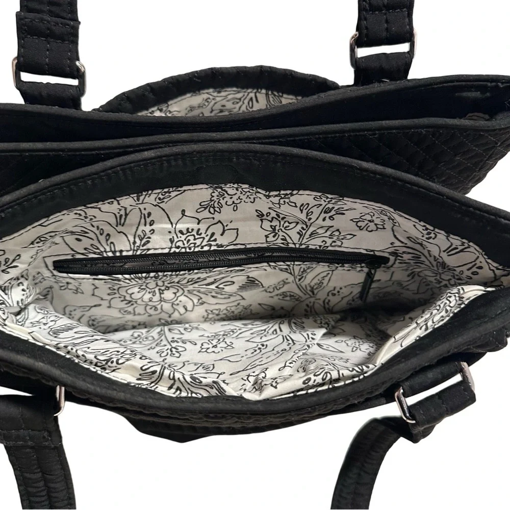 Set Vera Bradley Multi-compartment Shoulder  Satchel Tote Bag & Turnlock Wallet